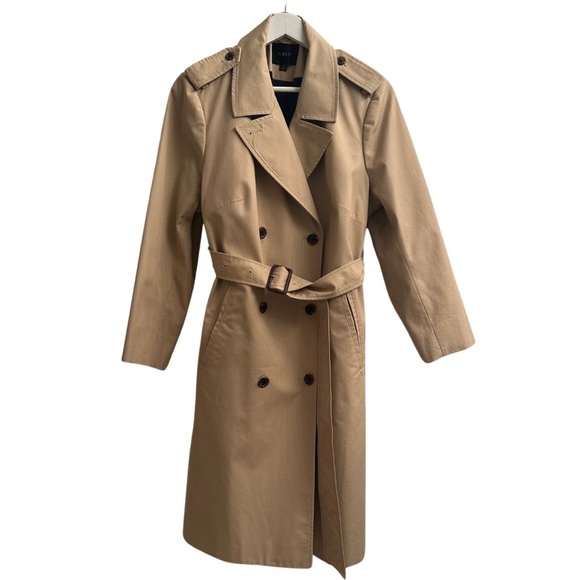 J. Crew Icon Trench Coat 2011 Style Size 18 - Picture 4 of 14